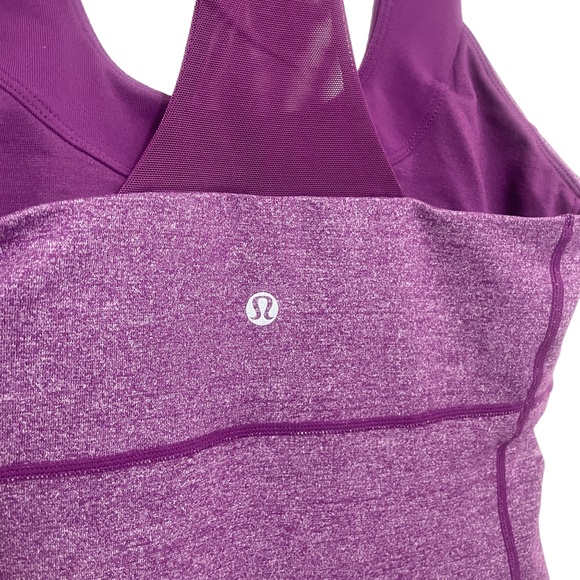 Lululemon‎ Small (see measurements)Halter Razor Back Tank Purple - Picture 5 of 6